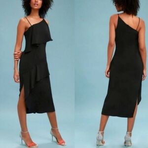KEEPSAKE the Label No Love Black Midi Dress Size XL NWT